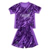 Maglia da Calcio Portiere Paris Saint Germain Purple Version 2024-25 per Bambino